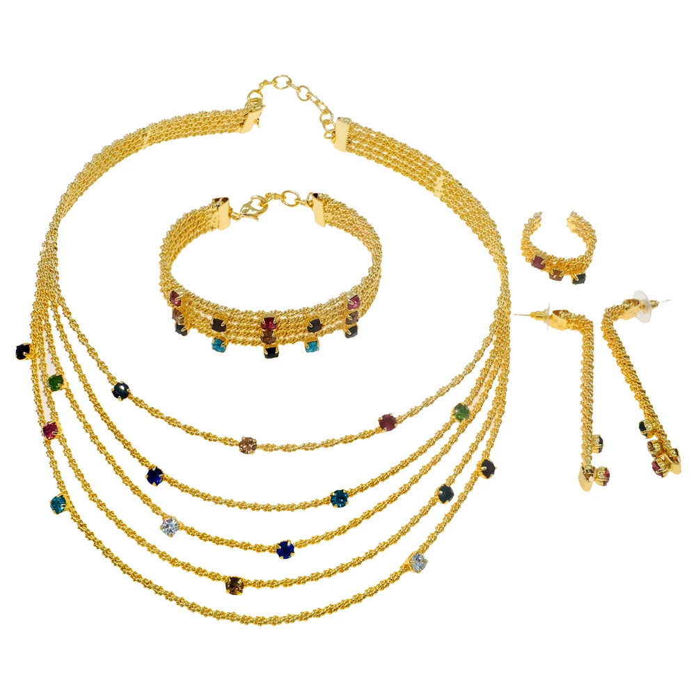 kf-U35e41ad3d991417b8db32b68091854b3D-Women-s-Jewelry-Set-Brazilian-Gold-Color-Necklace-Colorful-Artificial-Stone-Bracelet-Earrings-Hollow-Design-Gift